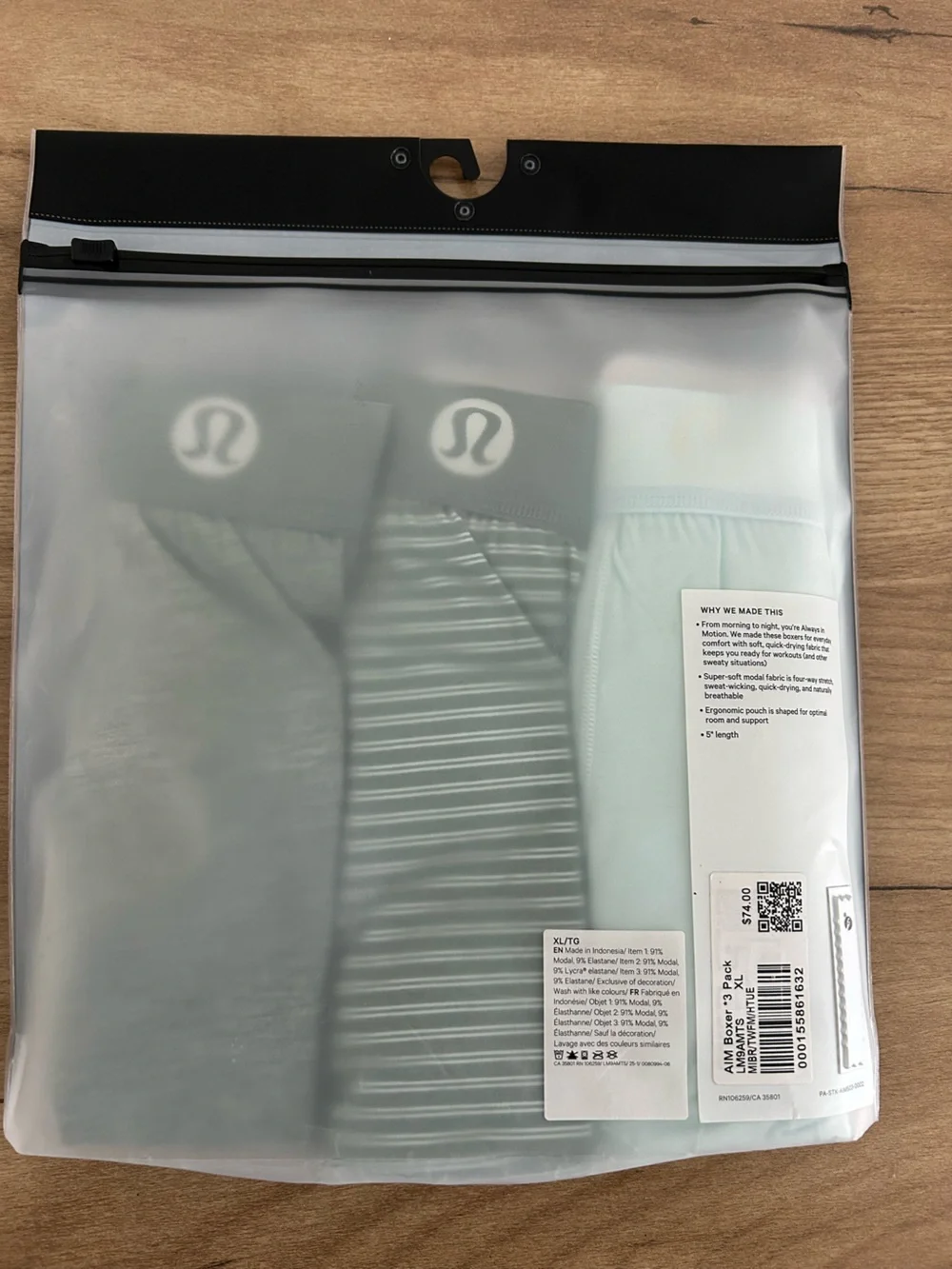 lululemon athletica three pack